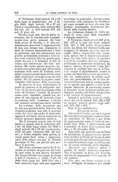 La Corte suprema di Roma raccolta periodica delle sentenze della Corte di cassazione di Roma