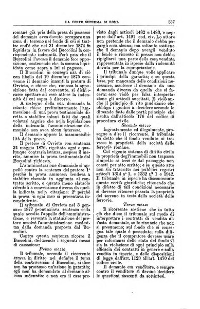 La Corte suprema di Roma raccolta periodica delle sentenze della Corte di cassazione di Roma