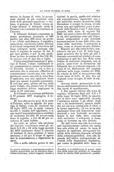 La Corte suprema di Roma raccolta periodica delle sentenze della Corte di cassazione di Roma