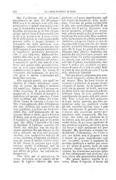 La Corte suprema di Roma raccolta periodica delle sentenze della Corte di cassazione di Roma