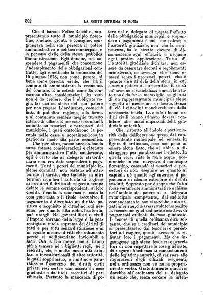 La Corte suprema di Roma raccolta periodica delle sentenze della Corte di cassazione di Roma