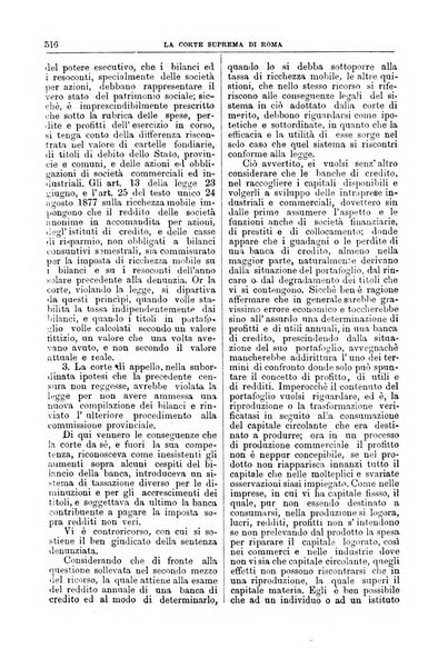 La Corte suprema di Roma raccolta periodica delle sentenze della Corte di cassazione di Roma