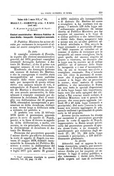 La Corte suprema di Roma raccolta periodica delle sentenze della Corte di cassazione di Roma