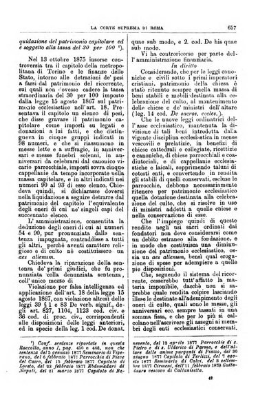 La Corte suprema di Roma raccolta periodica delle sentenze della Corte di cassazione di Roma