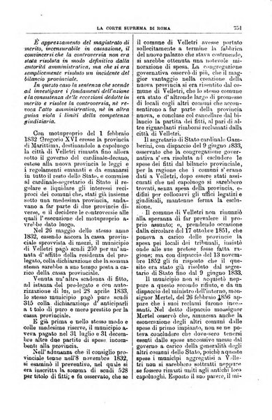 La Corte suprema di Roma raccolta periodica delle sentenze della Corte di cassazione di Roma