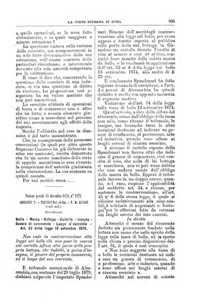 La Corte suprema di Roma raccolta periodica delle sentenze della Corte di cassazione di Roma