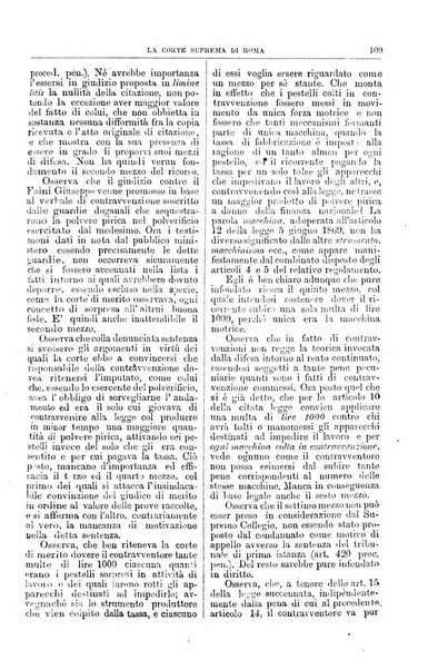 La Corte suprema di Roma raccolta periodica delle sentenze della Corte di cassazione di Roma