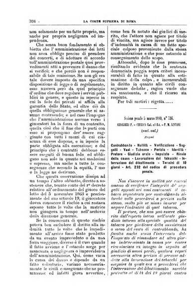 La Corte suprema di Roma raccolta periodica delle sentenze della Corte di cassazione di Roma