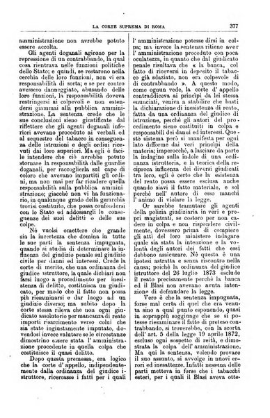 La Corte suprema di Roma raccolta periodica delle sentenze della Corte di cassazione di Roma