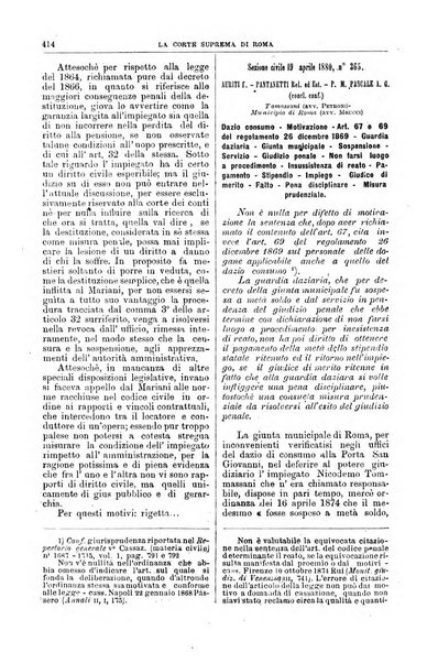 La Corte suprema di Roma raccolta periodica delle sentenze della Corte di cassazione di Roma