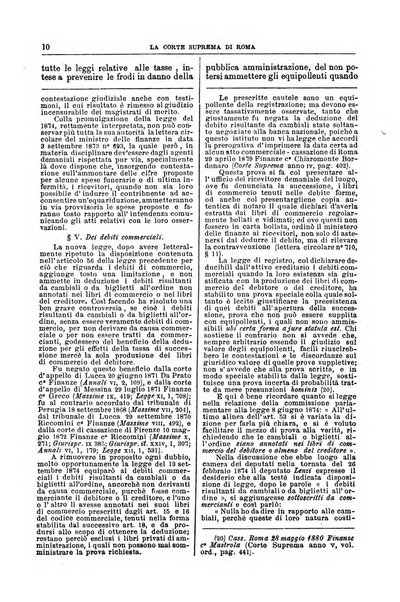 La Corte suprema di Roma raccolta periodica delle sentenze della Corte di cassazione di Roma
