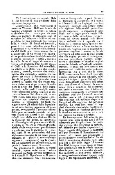 La Corte suprema di Roma raccolta periodica delle sentenze della Corte di cassazione di Roma