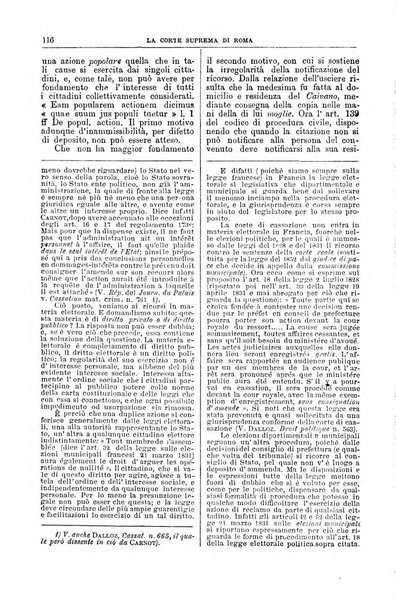 La Corte suprema di Roma raccolta periodica delle sentenze della Corte di cassazione di Roma