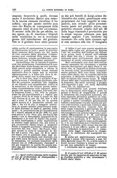 La Corte suprema di Roma raccolta periodica delle sentenze della Corte di cassazione di Roma