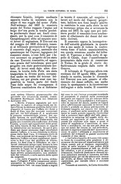 La Corte suprema di Roma raccolta periodica delle sentenze della Corte di cassazione di Roma