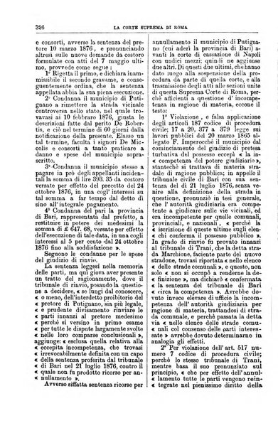 La Corte suprema di Roma raccolta periodica delle sentenze della Corte di cassazione di Roma