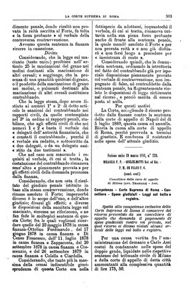 La Corte suprema di Roma raccolta periodica delle sentenze della Corte di cassazione di Roma