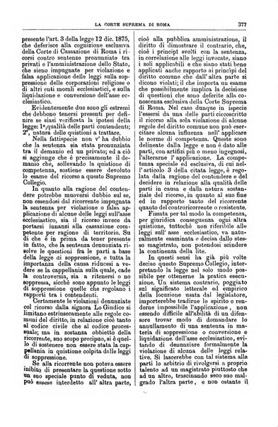 La Corte suprema di Roma raccolta periodica delle sentenze della Corte di cassazione di Roma