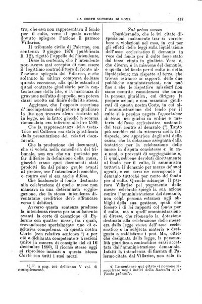 La Corte suprema di Roma raccolta periodica delle sentenze della Corte di cassazione di Roma