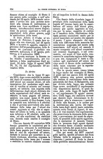 La Corte suprema di Roma raccolta periodica delle sentenze della Corte di cassazione di Roma