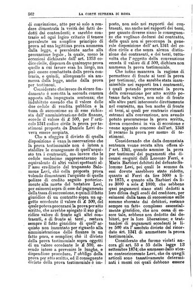 La Corte suprema di Roma raccolta periodica delle sentenze della Corte di cassazione di Roma