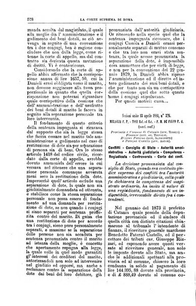 La Corte suprema di Roma raccolta periodica delle sentenze della Corte di cassazione di Roma