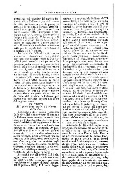 La Corte suprema di Roma raccolta periodica delle sentenze della Corte di cassazione di Roma