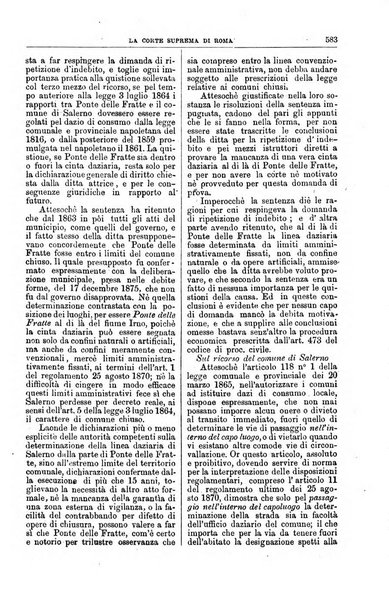 La Corte suprema di Roma raccolta periodica delle sentenze della Corte di cassazione di Roma