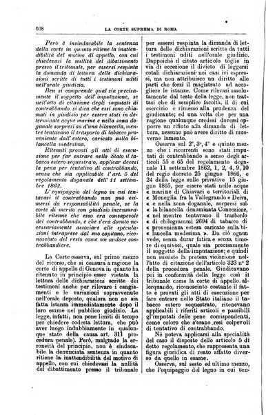 La Corte suprema di Roma raccolta periodica delle sentenze della Corte di cassazione di Roma