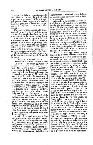 La Corte suprema di Roma raccolta periodica delle sentenze della Corte di cassazione di Roma