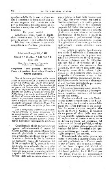 La Corte suprema di Roma raccolta periodica delle sentenze della Corte di cassazione di Roma