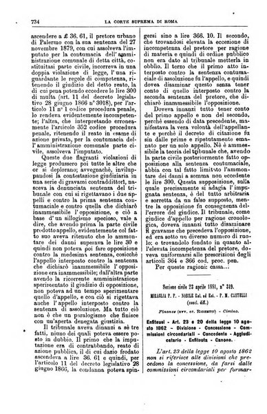 La Corte suprema di Roma raccolta periodica delle sentenze della Corte di cassazione di Roma