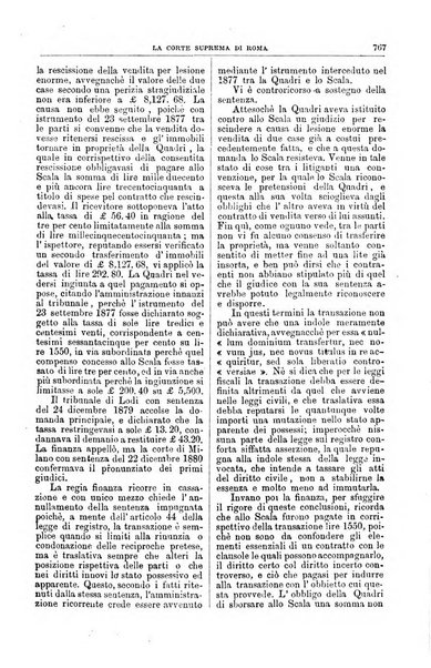 La Corte suprema di Roma raccolta periodica delle sentenze della Corte di cassazione di Roma