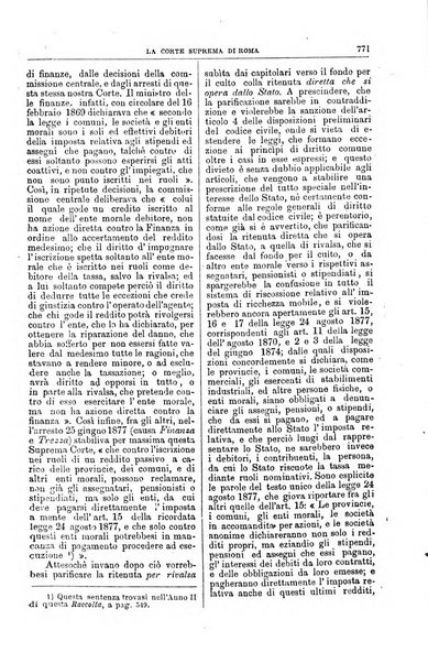 La Corte suprema di Roma raccolta periodica delle sentenze della Corte di cassazione di Roma