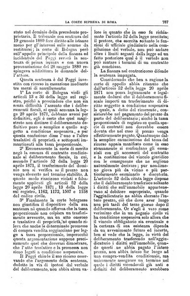 La Corte suprema di Roma raccolta periodica delle sentenze della Corte di cassazione di Roma