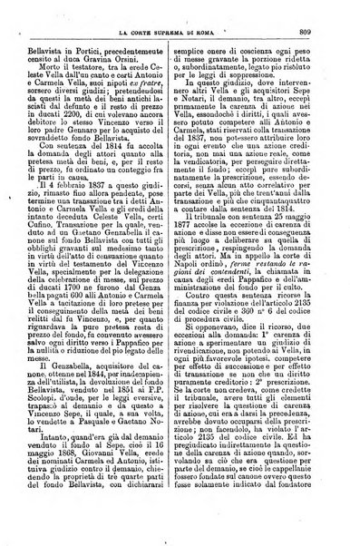 La Corte suprema di Roma raccolta periodica delle sentenze della Corte di cassazione di Roma