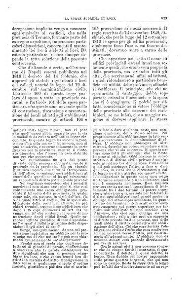 La Corte suprema di Roma raccolta periodica delle sentenze della Corte di cassazione di Roma