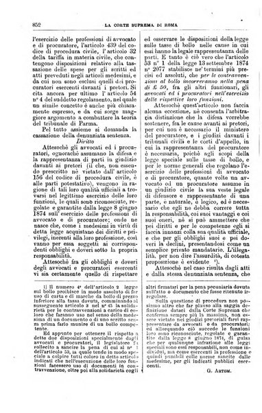 La Corte suprema di Roma raccolta periodica delle sentenze della Corte di cassazione di Roma