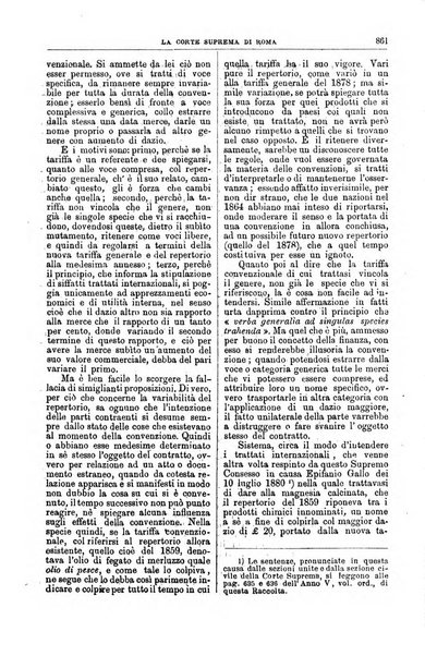 La Corte suprema di Roma raccolta periodica delle sentenze della Corte di cassazione di Roma