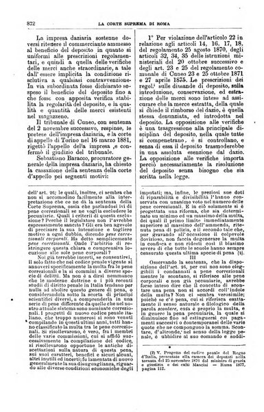 La Corte suprema di Roma raccolta periodica delle sentenze della Corte di cassazione di Roma