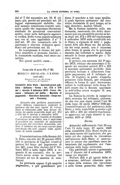 La Corte suprema di Roma raccolta periodica delle sentenze della Corte di cassazione di Roma