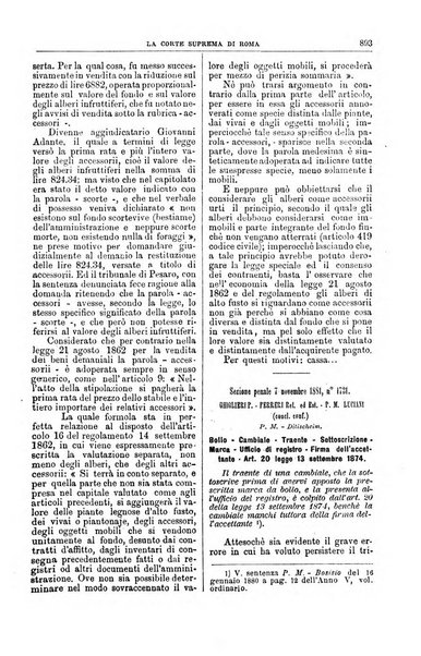 La Corte suprema di Roma raccolta periodica delle sentenze della Corte di cassazione di Roma