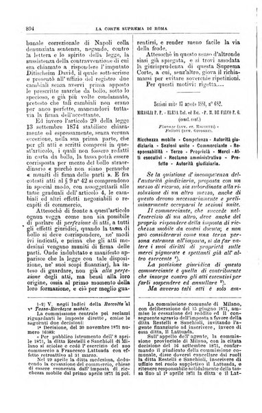 La Corte suprema di Roma raccolta periodica delle sentenze della Corte di cassazione di Roma