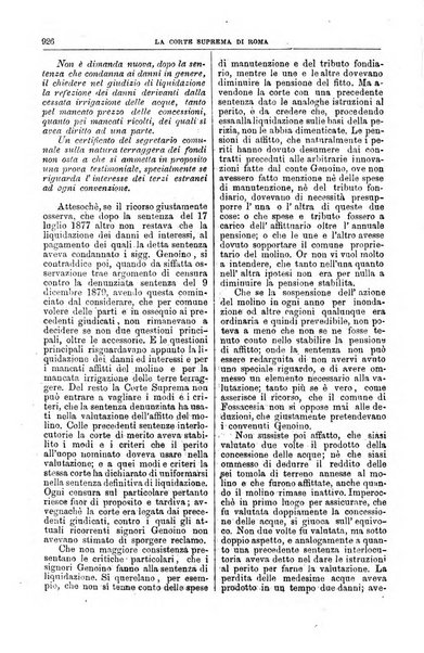 La Corte suprema di Roma raccolta periodica delle sentenze della Corte di cassazione di Roma