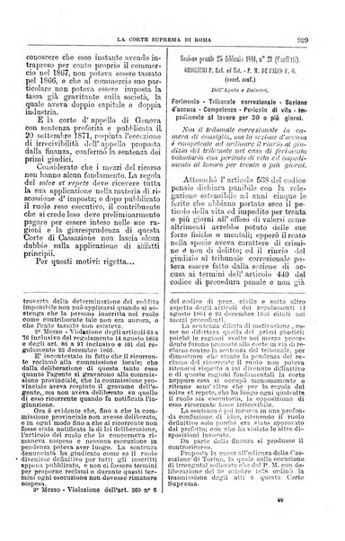 La Corte suprema di Roma raccolta periodica delle sentenze della Corte di cassazione di Roma