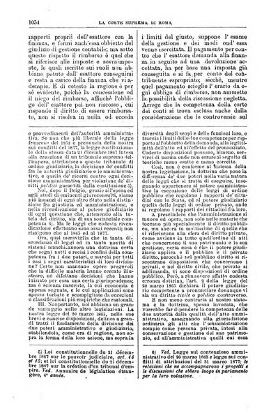 La Corte suprema di Roma raccolta periodica delle sentenze della Corte di cassazione di Roma