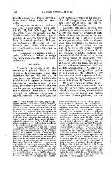 La Corte suprema di Roma raccolta periodica delle sentenze della Corte di cassazione di Roma