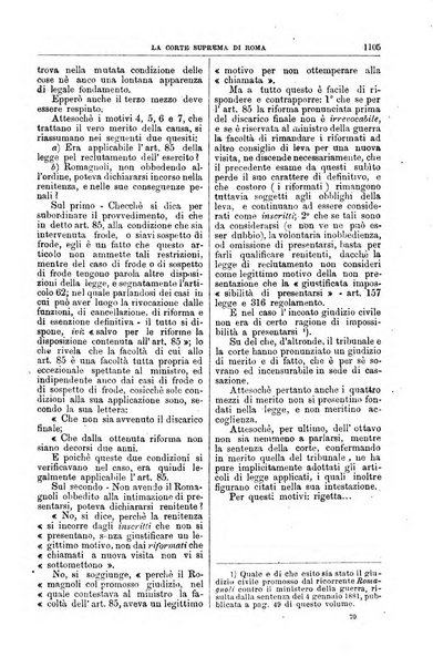 La Corte suprema di Roma raccolta periodica delle sentenze della Corte di cassazione di Roma