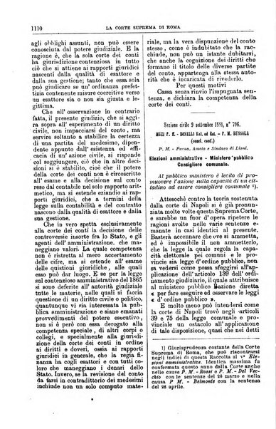 La Corte suprema di Roma raccolta periodica delle sentenze della Corte di cassazione di Roma