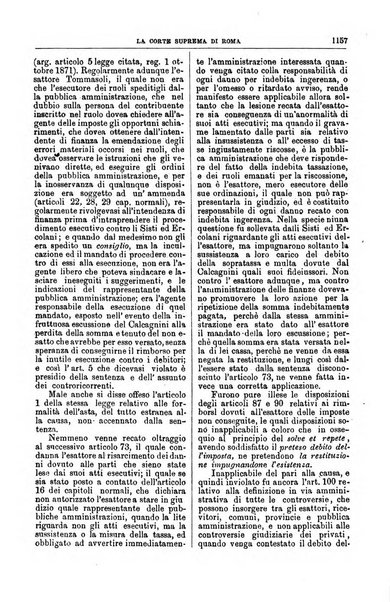 La Corte suprema di Roma raccolta periodica delle sentenze della Corte di cassazione di Roma